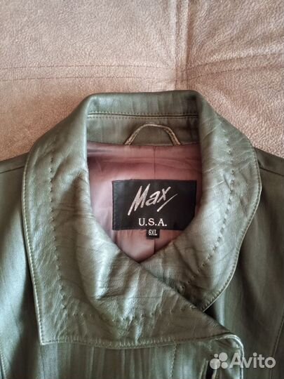 Пиджак кожаный женский Max mara