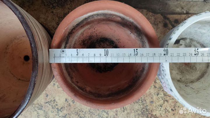 Горшки керамика/ глина / большие