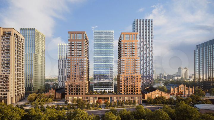 3-к. квартира, 115,7 м², 22/33 эт.