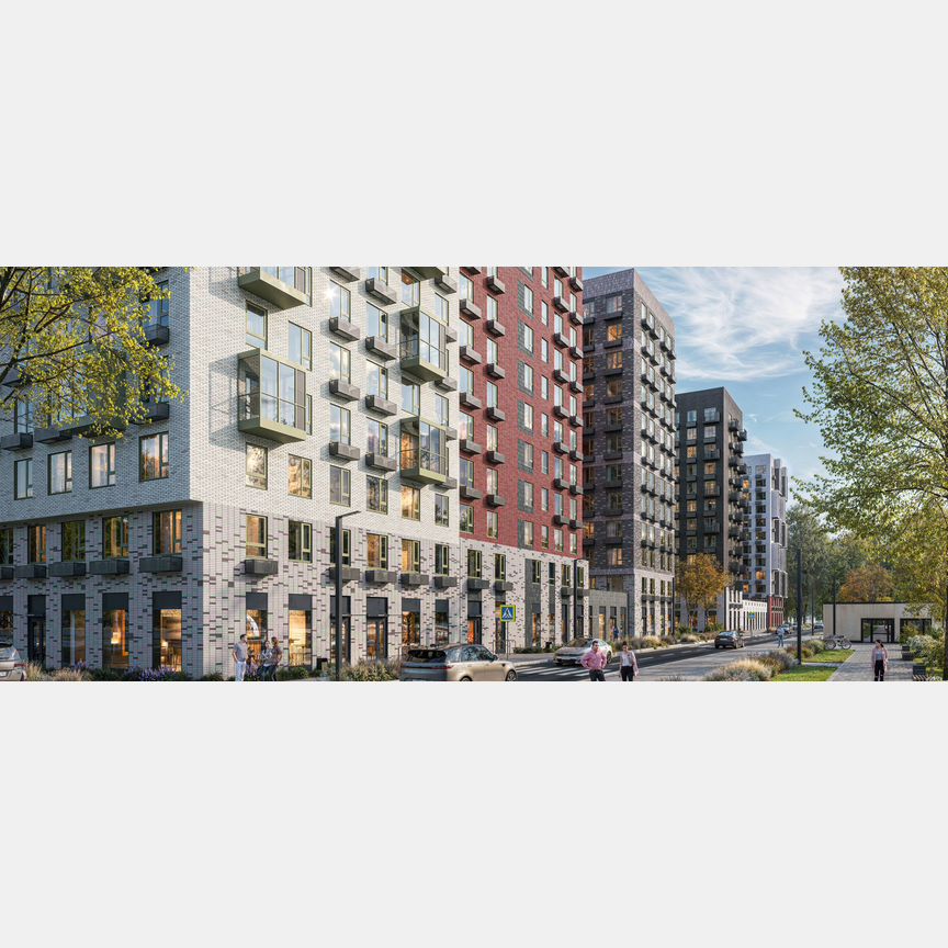 1-к. квартира, 35,3 м², 5/12 эт.