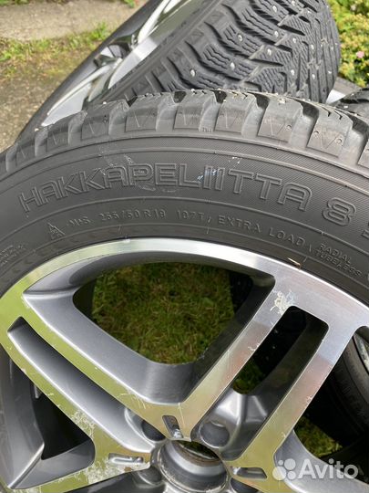 Колеса в сборе Mercedes Nokian hakkapeliitta 8