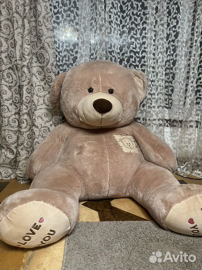 Большой плюшевый мишка 200 см