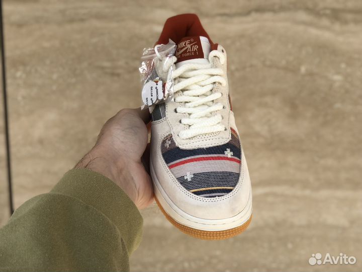 Кроссовки Nike Air Force 1 Purce Brown