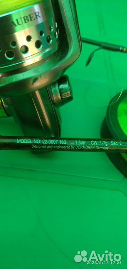 Спининг с катушкой ультралайт