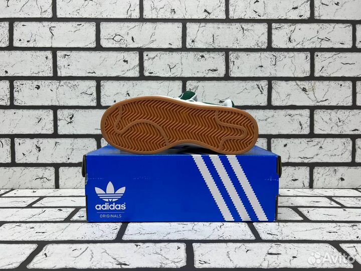 Кроссовки Adidas Campus Dark Green Gum (36-45)