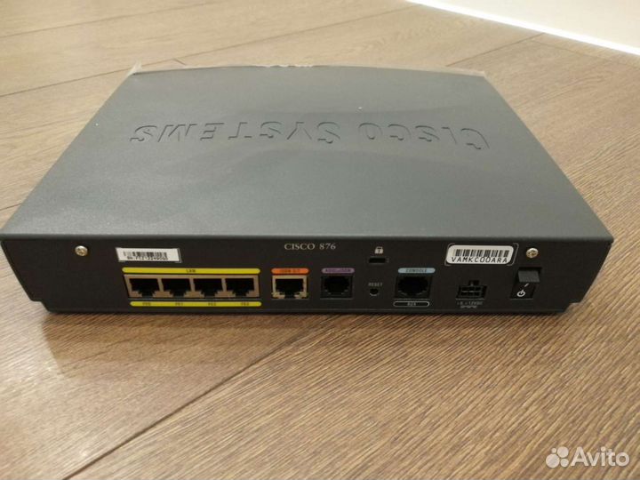 Маршрутизатор Cisco 876-K9
