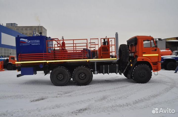 Цементировочный агрегат ца-320 камаз 43118