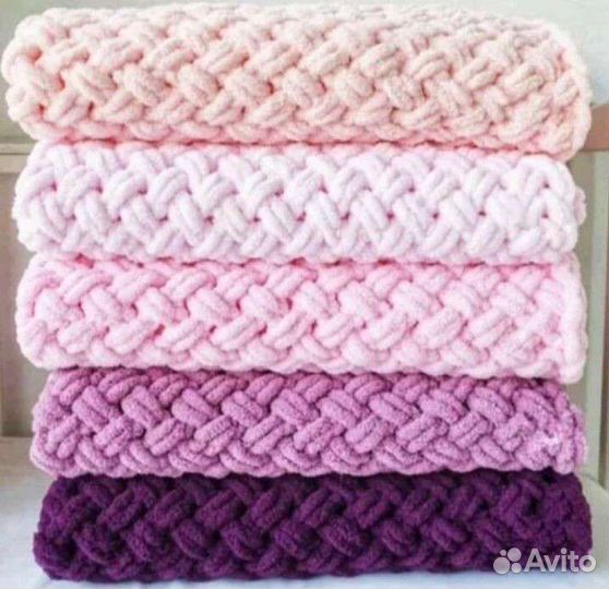 Плед ручной работы