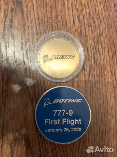 Монеты Boeing
