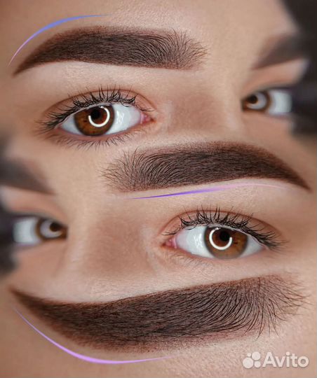 Перманентный макияж бровей