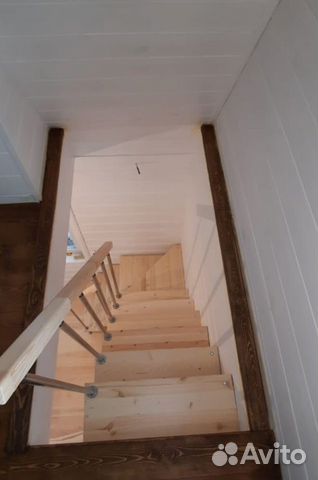 Модульная лестница малогабаритная в дом, квартиру