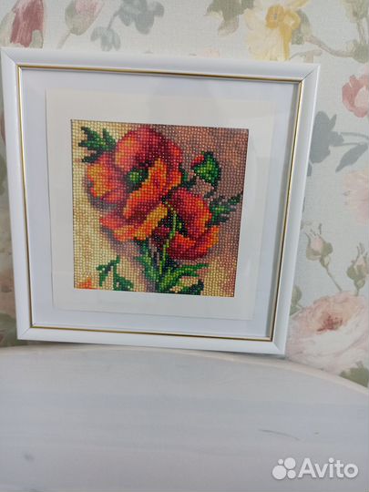 Алмазная мозаика готовые работы