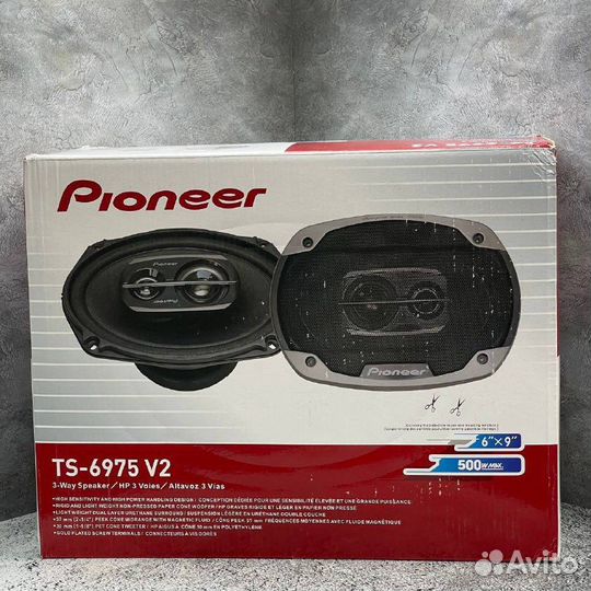 Овальные динамики Pioneer 6x9