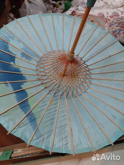 Зонт шёлк Китай 1951г