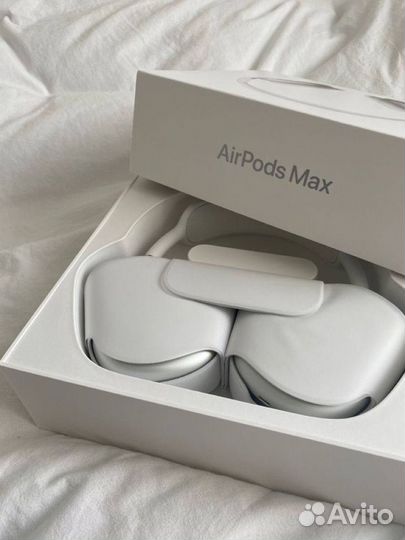 Airpods max silver новые гарантия