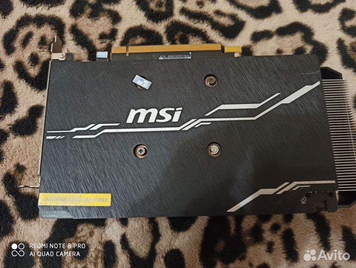 Видеокарта rtx 2060 super msi ventus