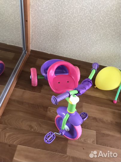 Детский трехколесный велосипед бу