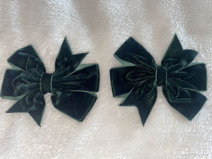 Банты на заколках комплект