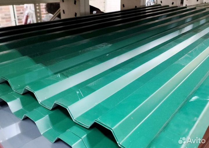 Профнастил 1200х2000 C8 оцинкованный PFN-3312