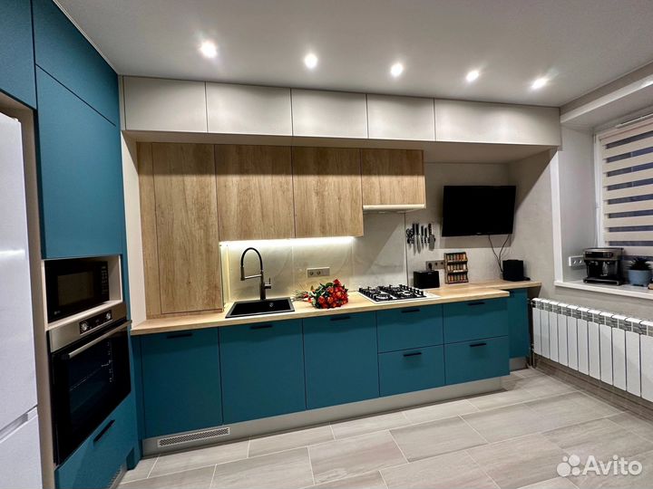 Кухня на заказ из мдф под ключ