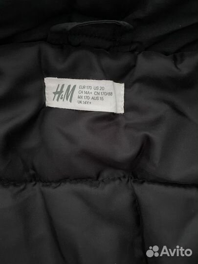 Парка мужская H&M куртка на подростка