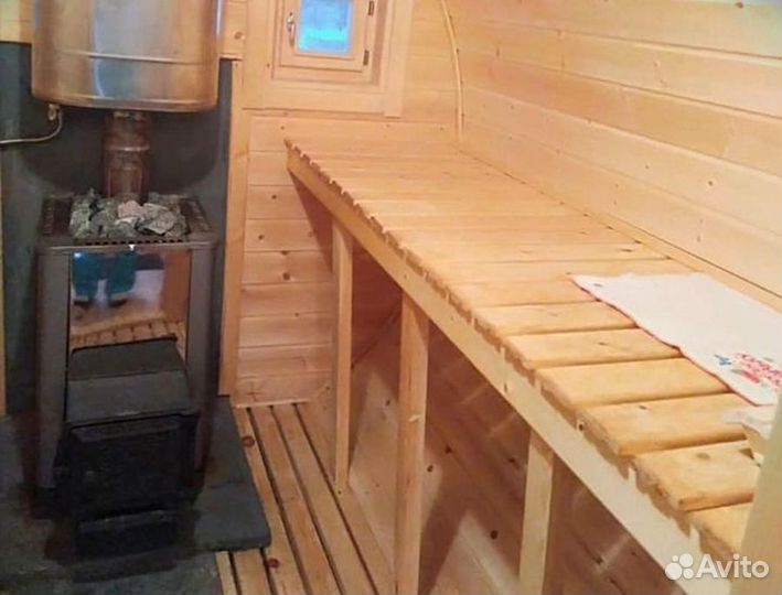 Баня бочка 4 м