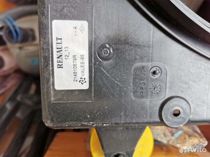 Родиатор Duster вентилятор Sandero Logan