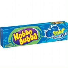 Hubba bubba MAX Sour Blue Raspberry / Original