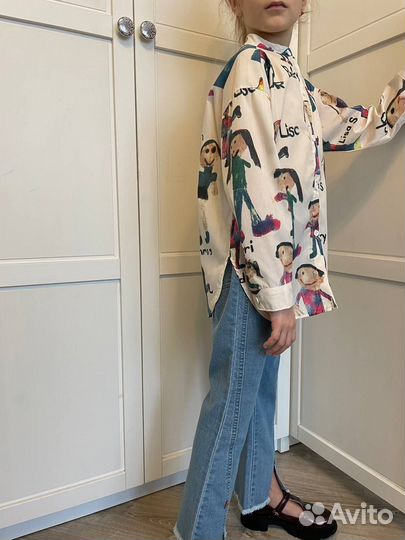 Рубашка удлиненная