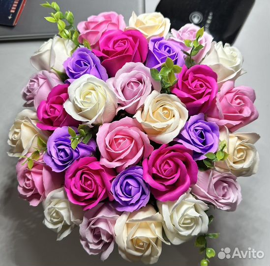 Розы мыльные