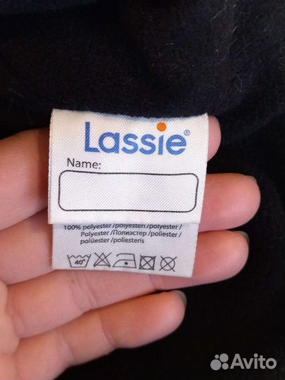 Детская шапка на флисе lassie, crocid 50-52рр