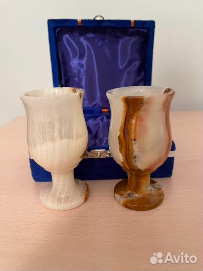 Фужеры из Оникса. 75 мл