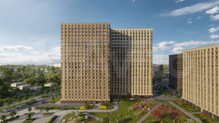 1-к. апартаменты, 34 м², 15/23 эт.