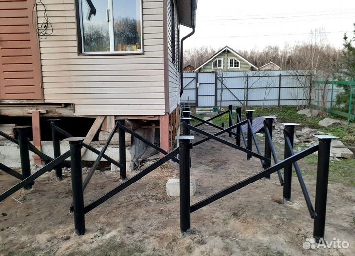 Фундамент винтовые сваи