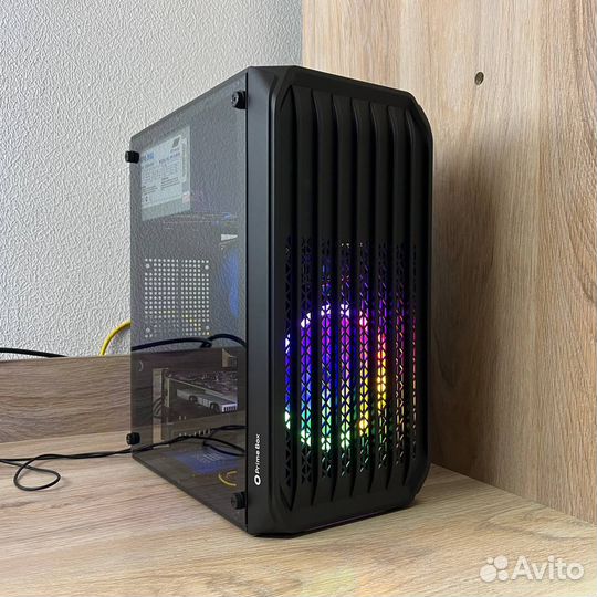 Игровой бюджетный компьютер с RX550 4гб