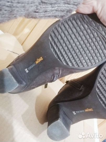 Ботильоны кожа Томас Мюнц 35