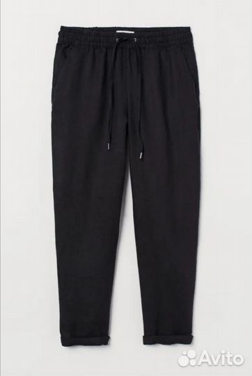 Брюки лён HM