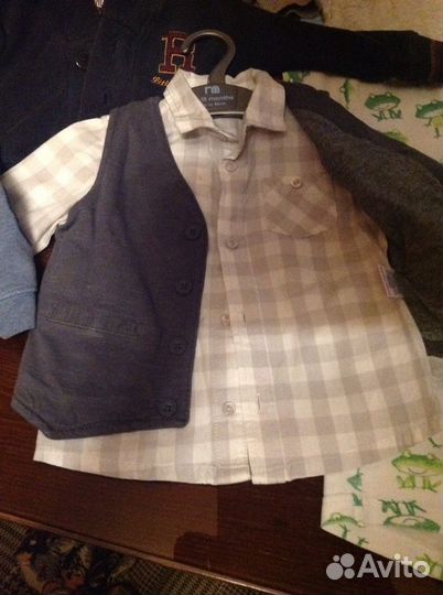 Рубашка, жилетка