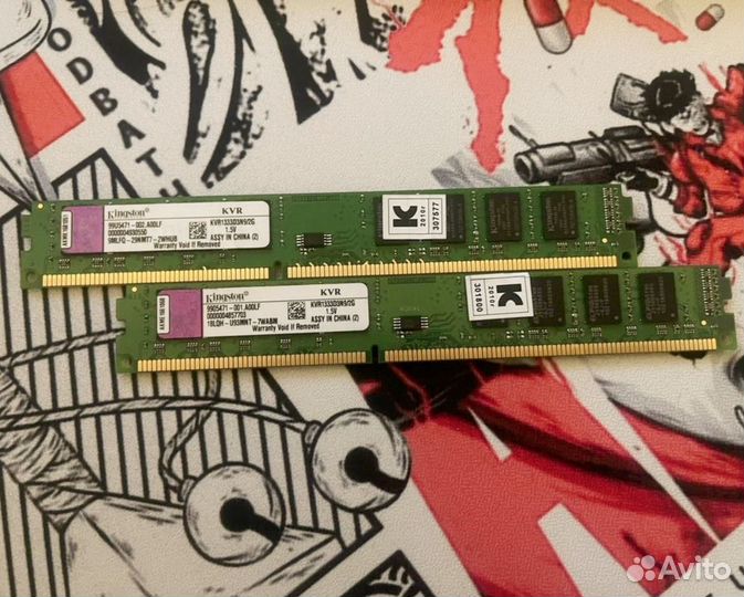 Оперативная память ddr3 (разные)(все по 100)