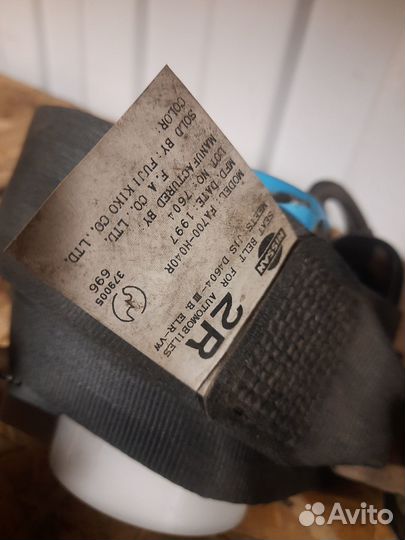 Nissan cefiro a32 ремни безопасности 1997г