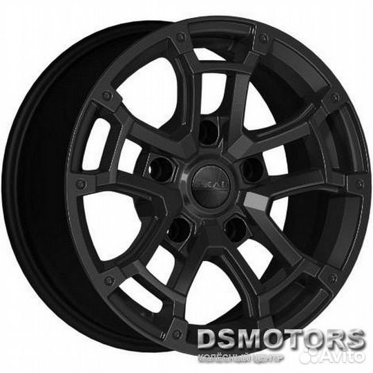 Диски Барахас 7.0/16 5x139.7 ET30 d98.5 чёрный бар