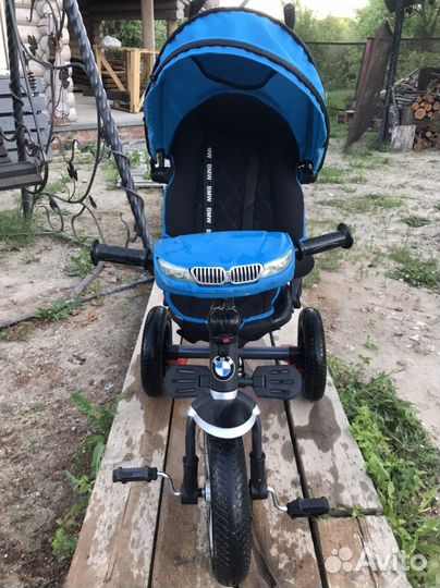 Детский велосипед bmw трехколесный