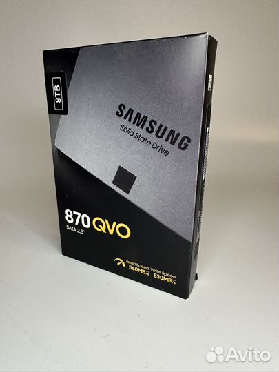Новый SSD Samaung 870 QVO 8TB
