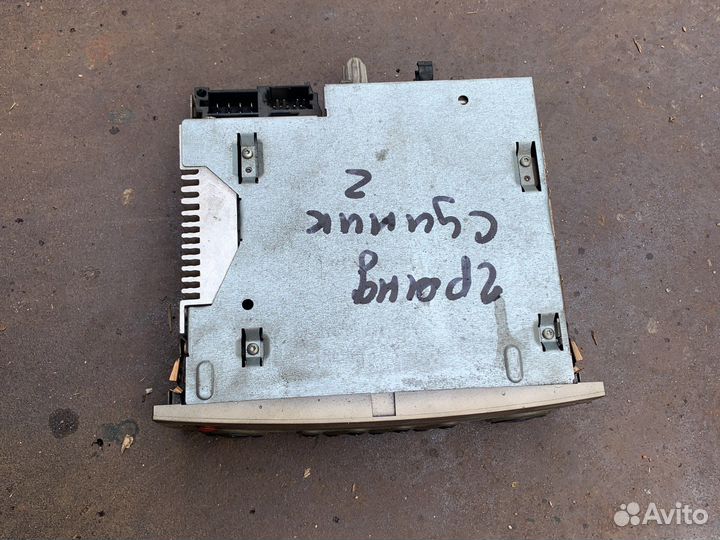 Штатная магнитола renault megane 2