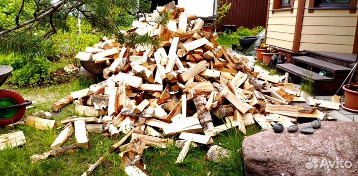 Дрова колотые с доставкой