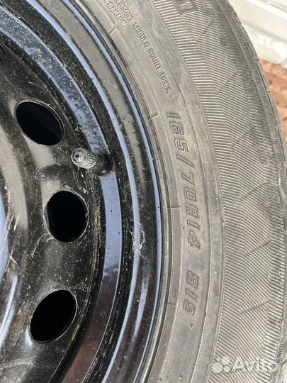 Продам колеса на штамповке 165/70 r14