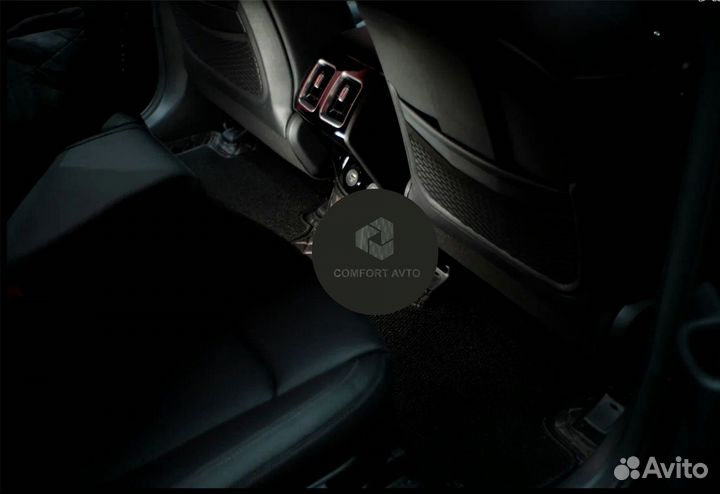 3Д (3D) коврики из экокожи KIA Sorento Соренто