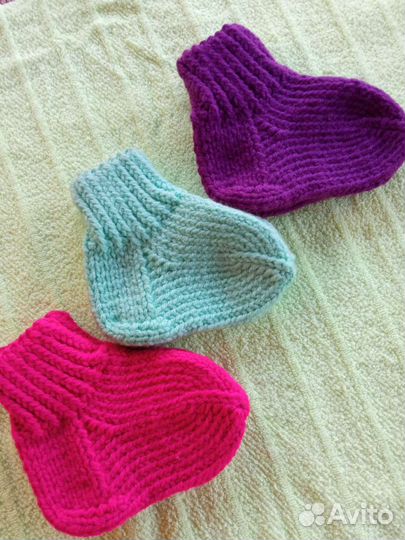Носки вязаные детские