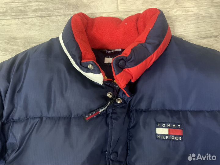 Tommy hilfiger пуховик оригинал xs-s