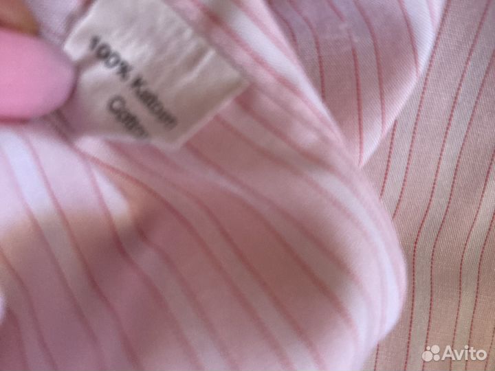 Рубашка мужская 52-54 хлопок Италия